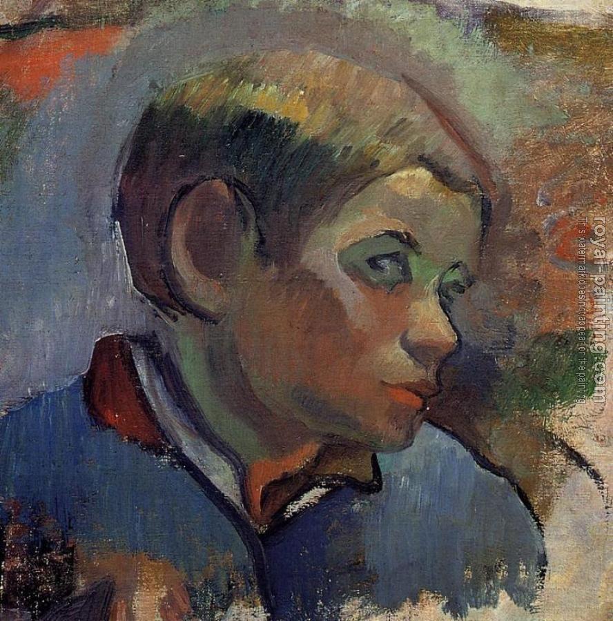 Paul Gauguin : Portrait of a Little Boy Paul Gauguin : Portrait of a Little Boy